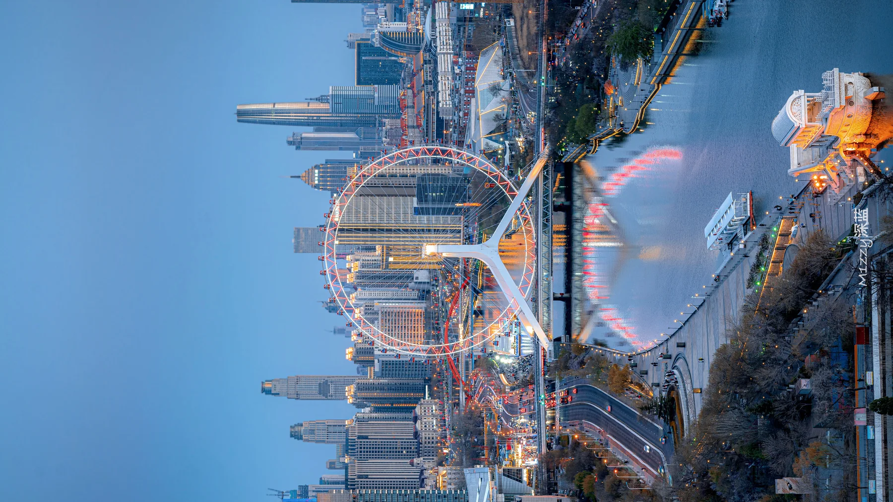 天津 · 城市风光作品：让城市，在蓝色时刻呼吸。